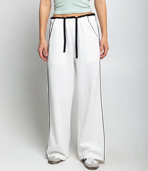 Спортивные брюки #КТ6661 (2), белый