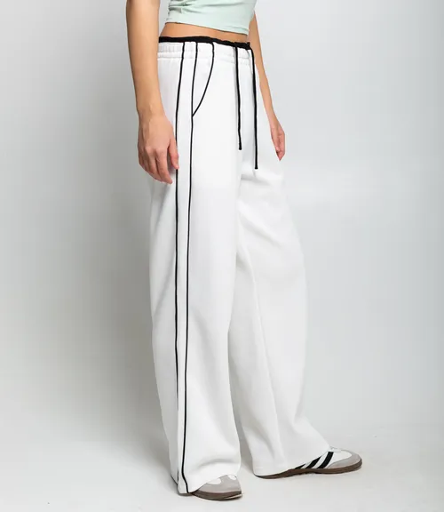 Спортивные брюки #КТ6661 (2), белый