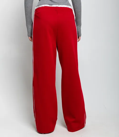 Спортивные брюки #КТ6661 (2), красный