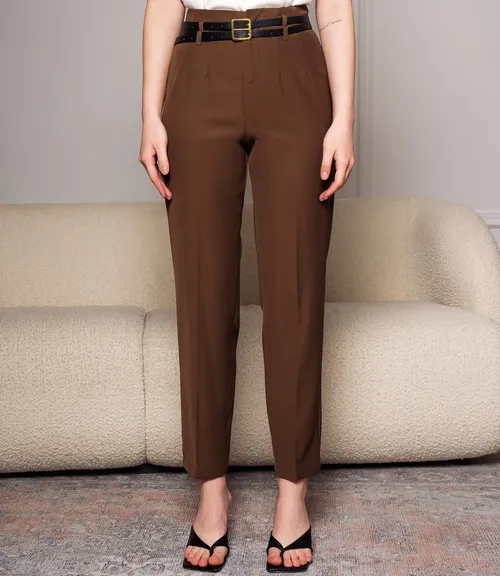 Брюки #КТ8130 (2), коричневый