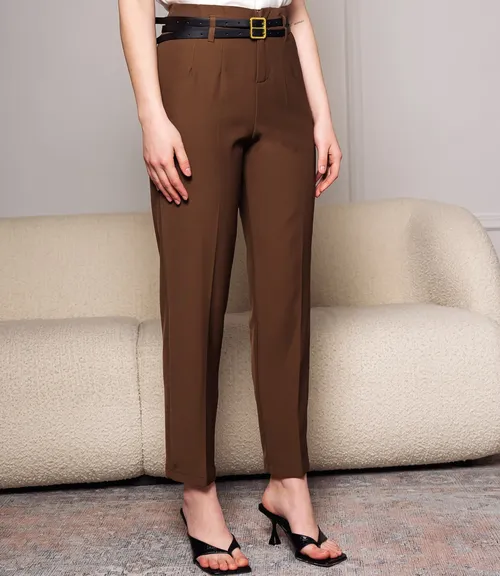 Брюки #КТ8130 (2), коричневый