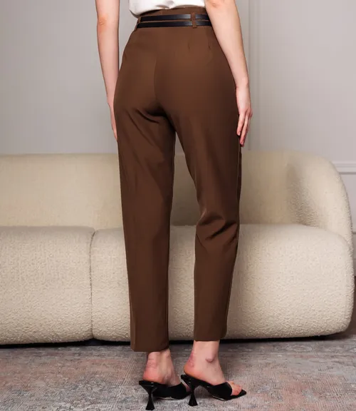 Брюки #КТ8130 (2), коричневый