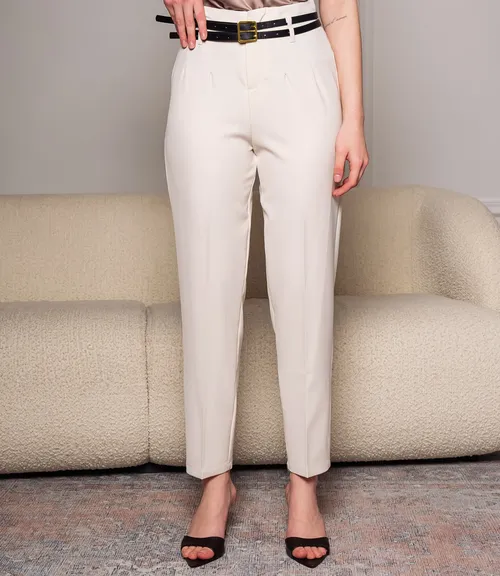 Брюки #КТ8130 (2), светло-бежевый