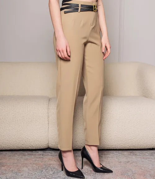 Брюки #КТ8130 (2), бежевый