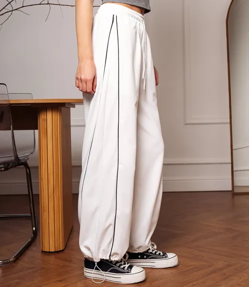 Спортивные брюки #КТ307 (4), белый