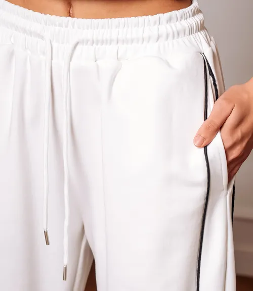 Спортивные брюки #КТ307 (4), белый
