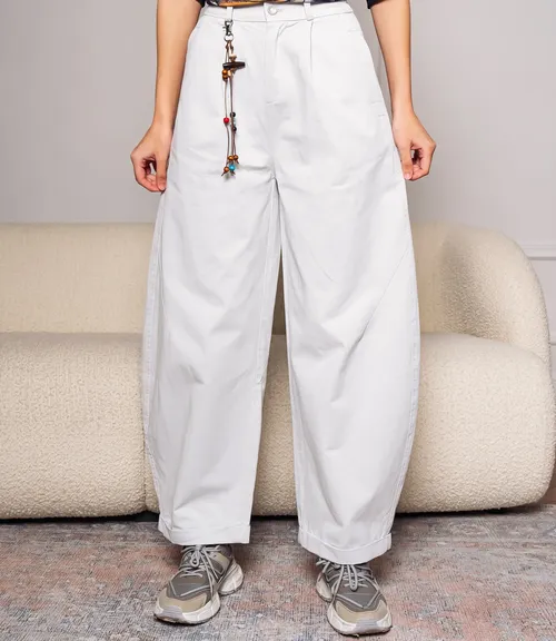 Брюки #КТ2635, серо-голубой