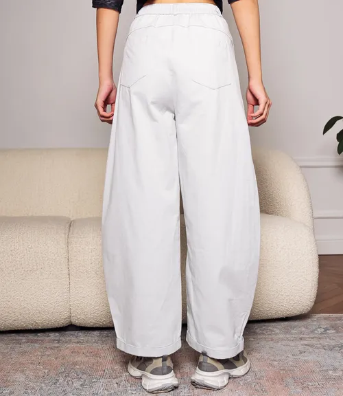 Брюки #КТ2635, серо-голубой