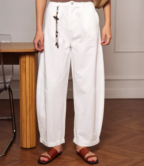 Брюки #КТ2635, белый