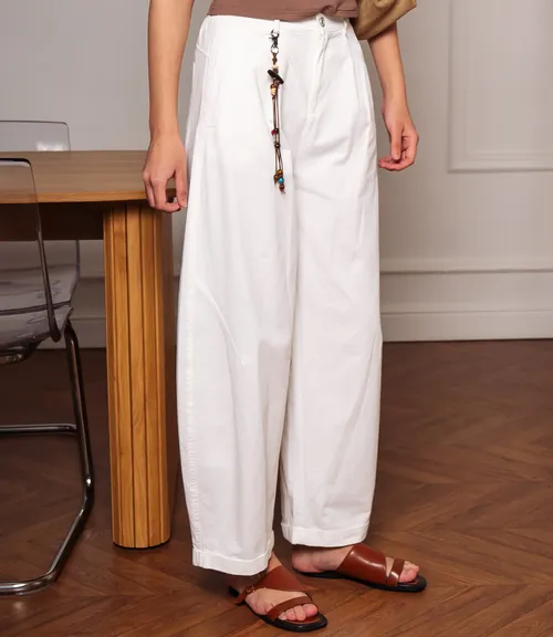 Брюки #КТ2635, белый