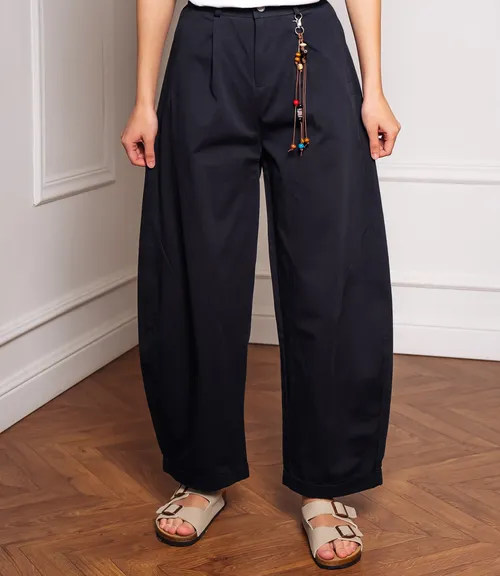 Брюки #КТ2635, чёрный