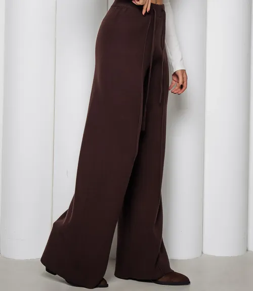 Брюки #КТ817 (1), шоколадный