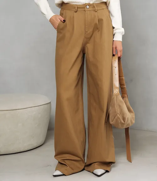 Джинсы #ОКТ165001, кэмел