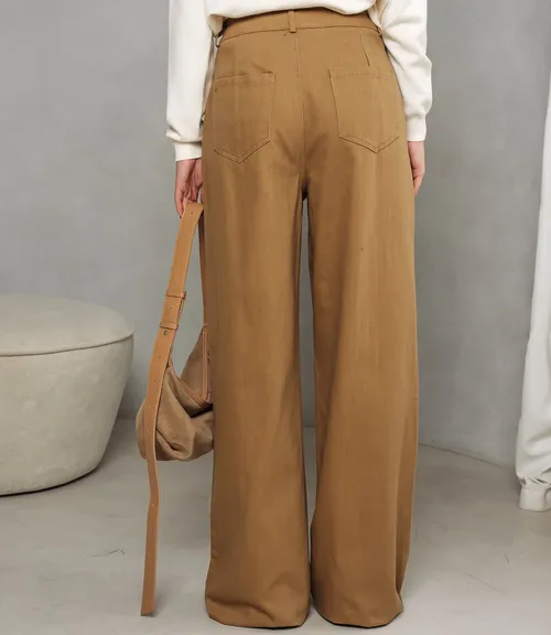 Джинсы #ОКТ165001, кэмел