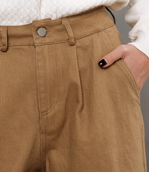 Джинсы #ОКТ165001, кэмел