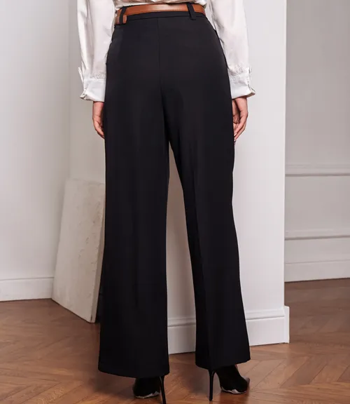 Брюки #КТ8844, чёрный