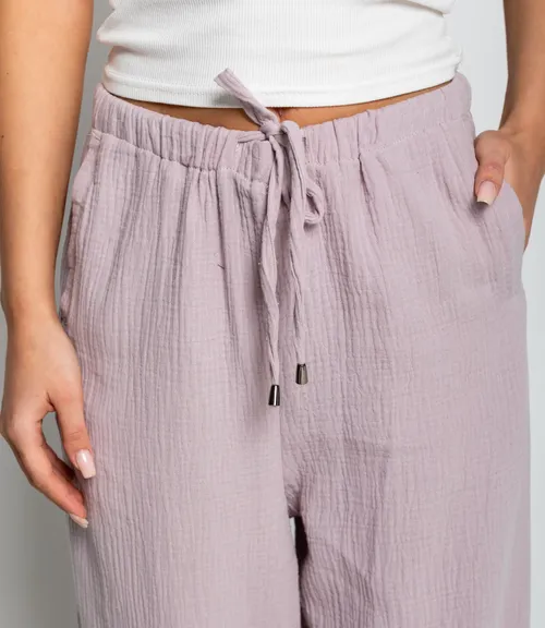 Брюки #ОКТ095004, светло-сиреневый