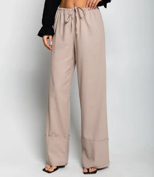 Брюки #ОКТ095016, бежевый