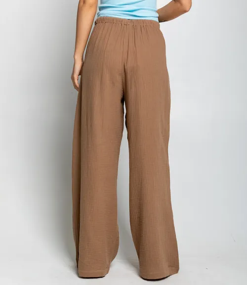 Брюки #ОКТ095004, тёмно-бежевый