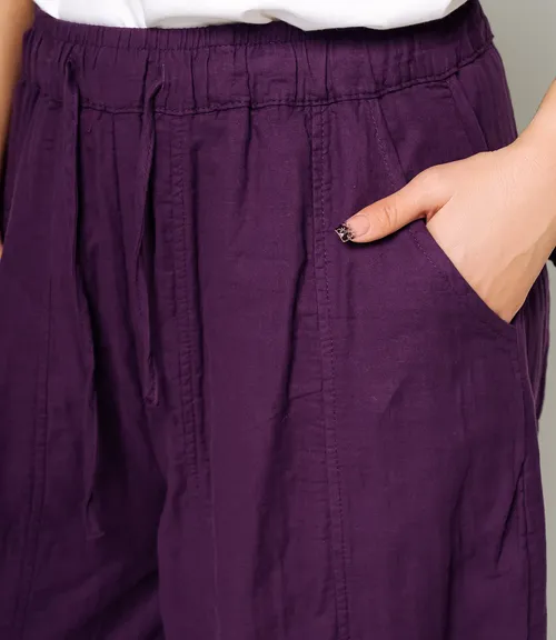 Брюки #КТ9918 (2), фиолетовый