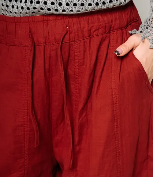 Брюки #КТ9918 (2), терракотовый