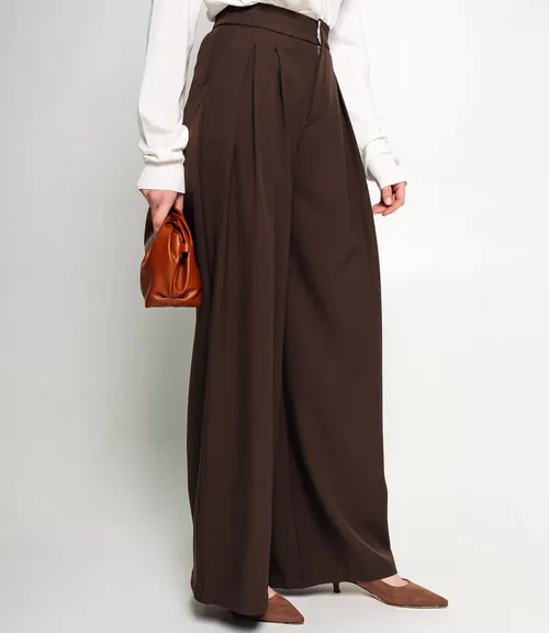 Брюки #КТ1873, шоколадный