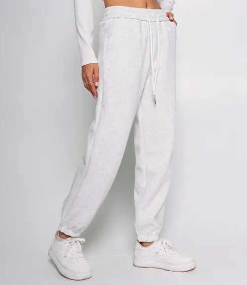 Спортивные брюки #КТ8029 (4), светло-серый меланж