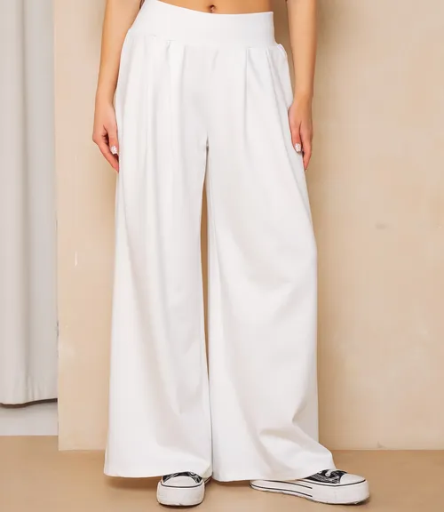 Спортивные брюки #КТ2569 (2), белый