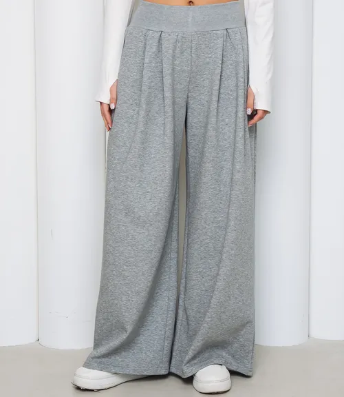 Спортивные брюки #КТ2569 (2), серый меланж