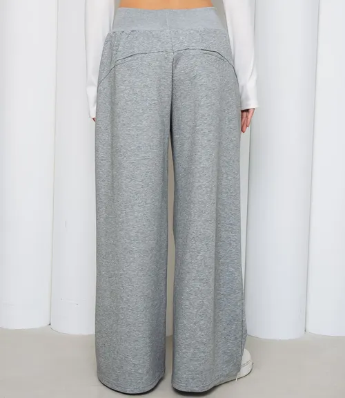 Спортивные брюки #КТ2569 (2), серый меланж