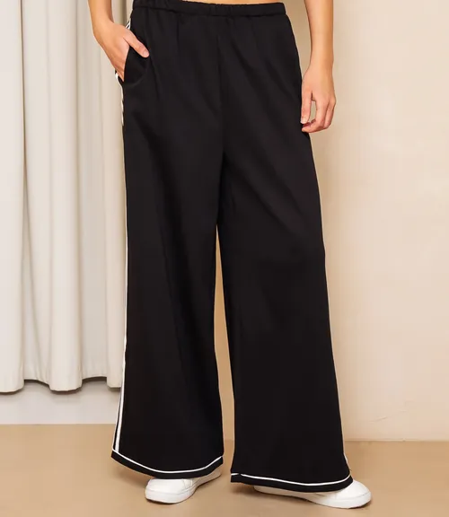 Спортивные брюки #КТ2563, чёрный