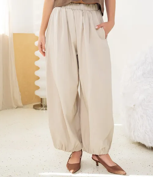 Брюки #КТ25811, светло-бежевый