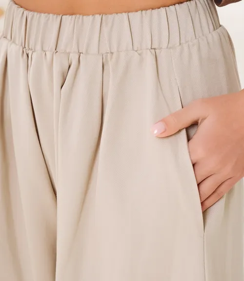 Брюки #КТ25811, светло-бежевый