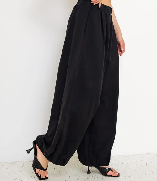 Брюки #КТ25811, чёрный