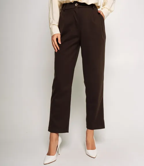 Брюки #ОКТ165004, тёмный хаки