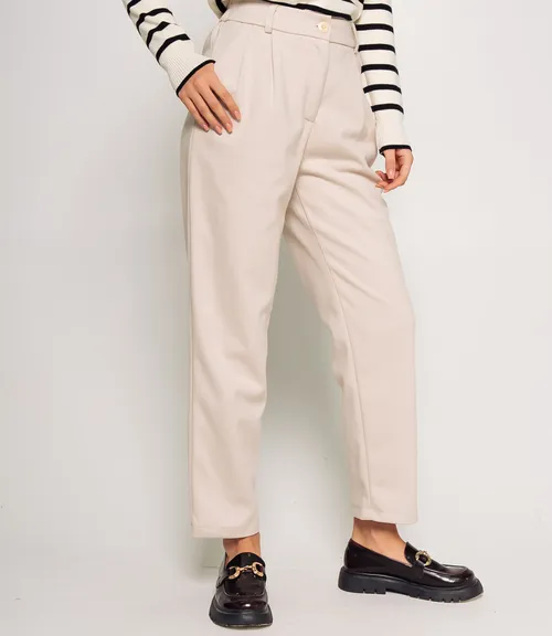 Брюки #ОКТ165004, экрю