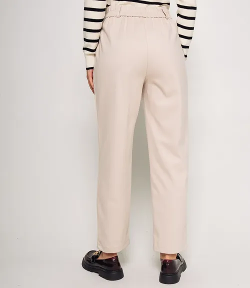 Брюки #ОКТ165004, экрю