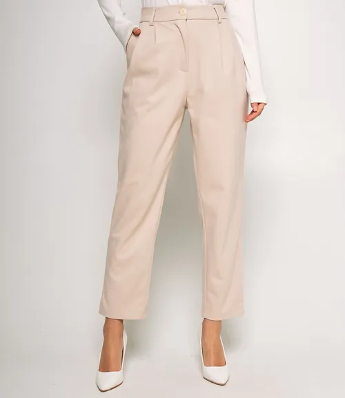 Брюки #ОКТ165004, светло-бежевый