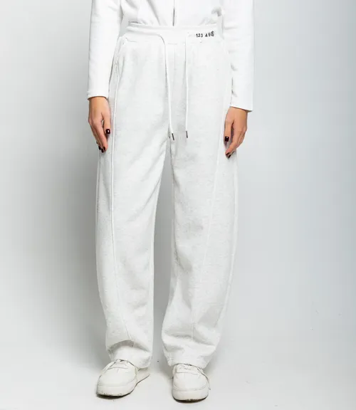 Спортивные брюки #КТ8003 (9), светло-серый меланж