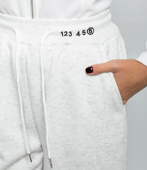 Спортивные брюки #КТ8003 (9), светло-серый меланж