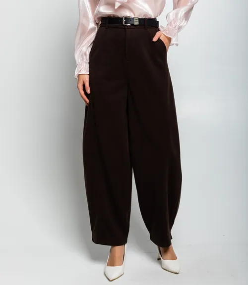 Брюки #КТ25131, шоколадный