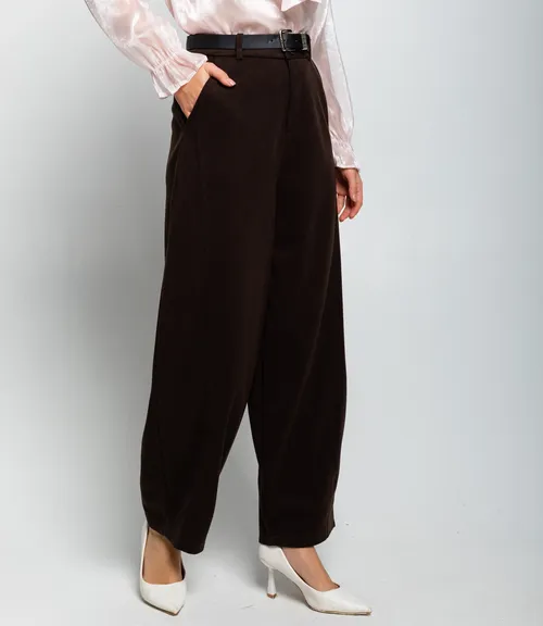 Брюки #КТ25131, шоколадный