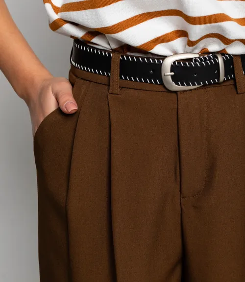 Брюки #КТ25993, коричневый
