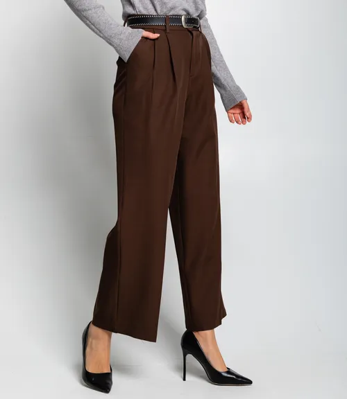 Брюки #КТ25993, шоколадный
