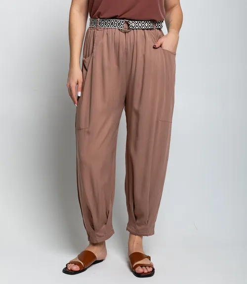 Брюки #ОКТ085008, капучино