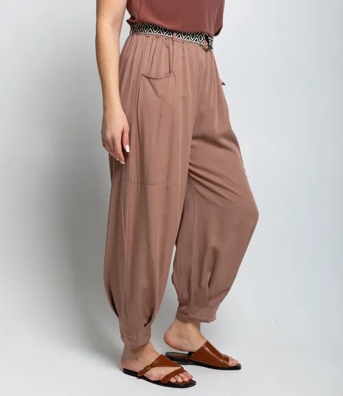 Брюки #ОКТ085008, капучино