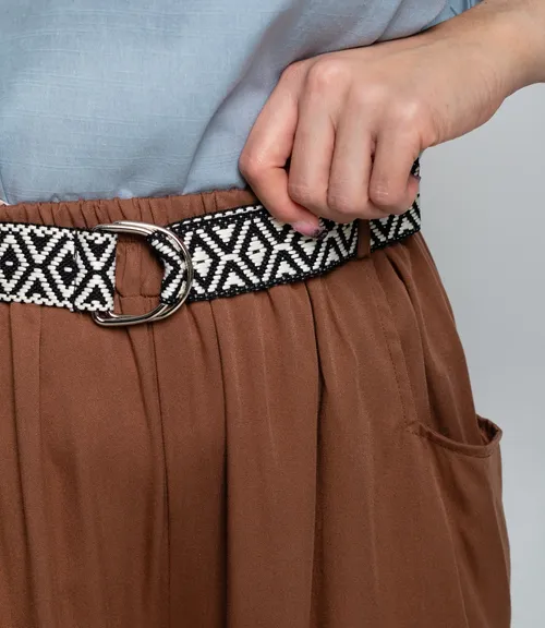 Брюки #ОКТ085008, коричневый