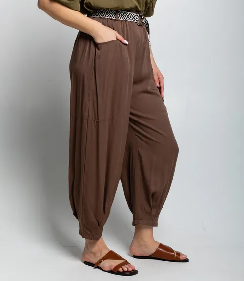 Брюки #ОКТ085008, тёмный хаки