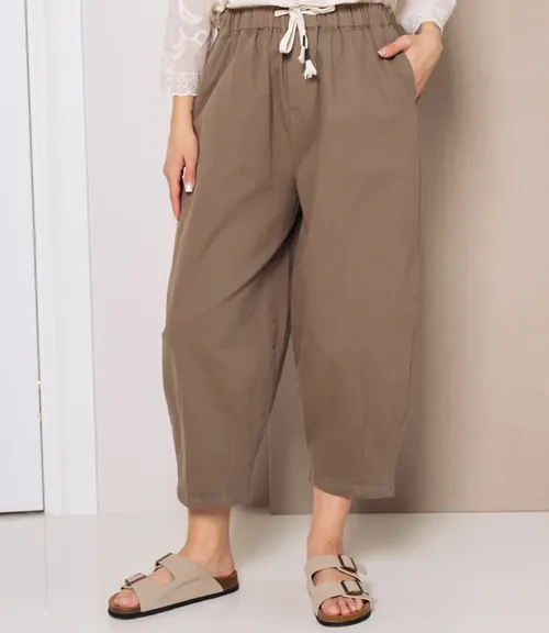 Брюки #КТ9963 (2), бежево-серый