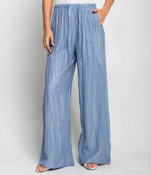 Брюки #ОКТ095015, голубой